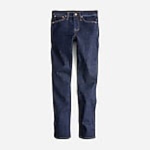 Jcrew 9” Vintage Slim Straight Jean in Resin Rinse
